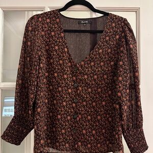 Madewell blouse, size 6